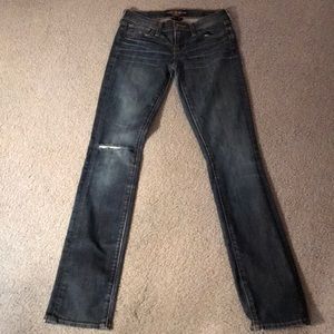 Lucky Brand ladies distressed jeans